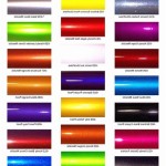 Car Paint Color Codes Chart