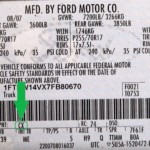 Find Ford Paint Code By Vin Number