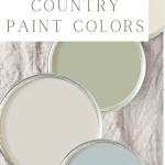 French Country Paint Colors: A Guide To Choosing The Perfect Palette For Your Home