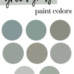 Gray Green Paint Colors: A Guide To Choosing The Perfect Shade