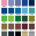 Krylon Spray Paint Color Chart: An Overview