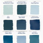 Paint Colors Shades Of Blue